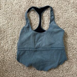 FP Movement Blue racerback tank top yoga XS